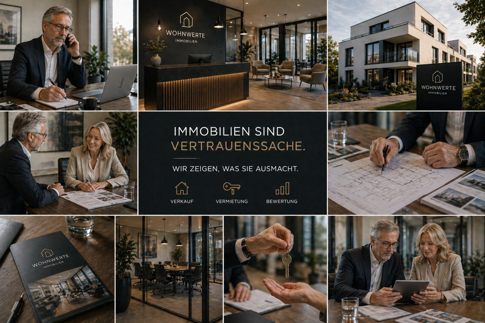 Immobilien sind Vertrauenssache. Wir zeigen, was sie ausmacht – Verkauf, Vermietung und Bewertung.
