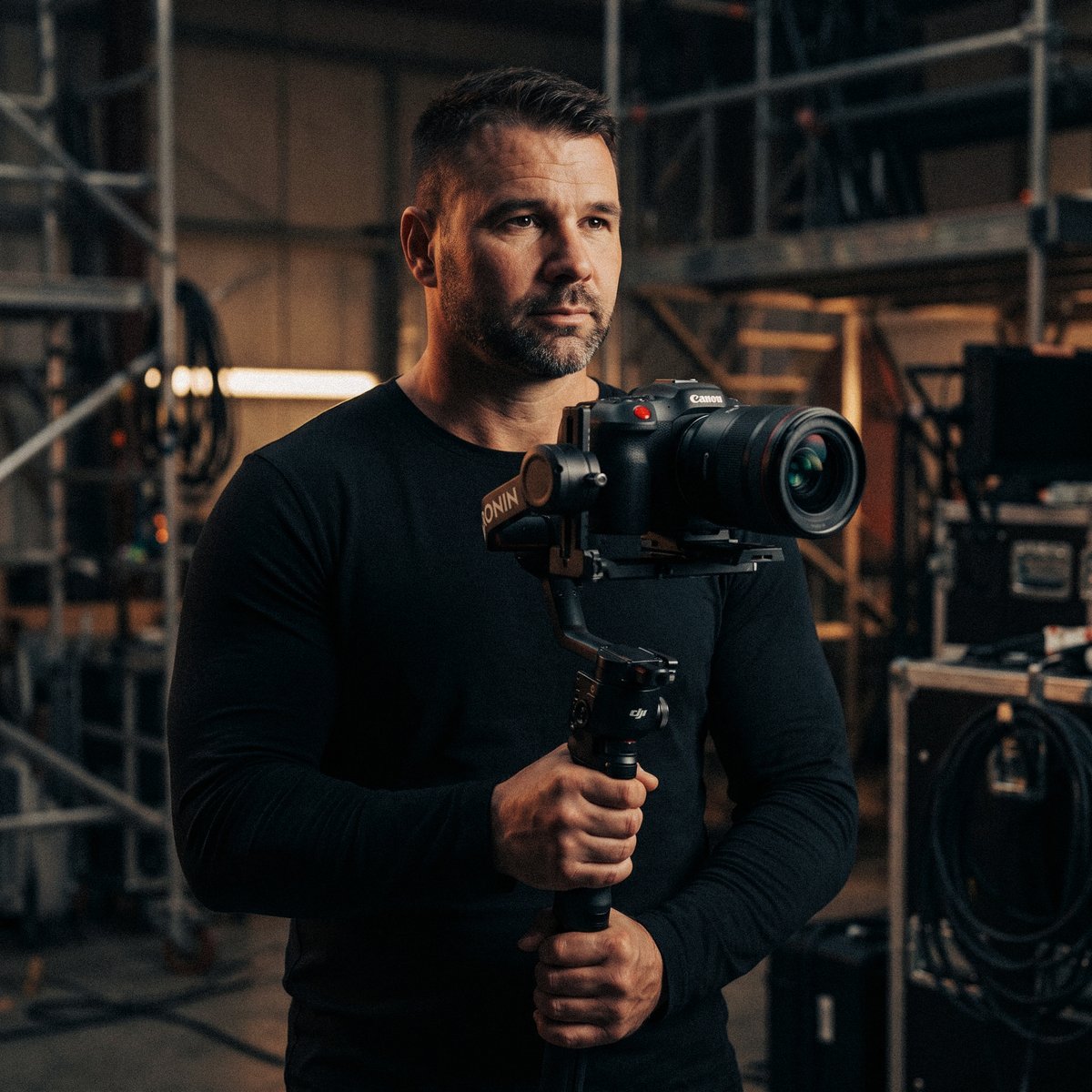 Sven Steinbach mit Canon & DJI Ronin Gimbal